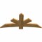Ekena Millwork Alberta Rough Sawn Timber Gable Bracket, Western Red Cedar, 60"W x 27"H x 2"D x 6"F, 11/12 Pitch GBW060X27X0206ALB00RWR - alternate 3